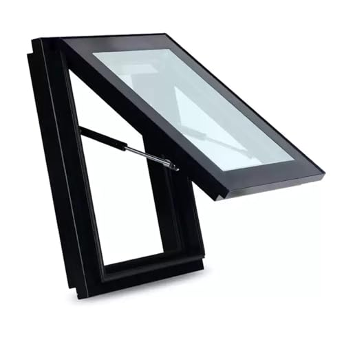 Dachfenster für Schuppen, Garage, Dachfenster aus gehärtetem Glas, robuster Aluminiumrahmen, natürliche Beleuchtung, benutzerdefiniert