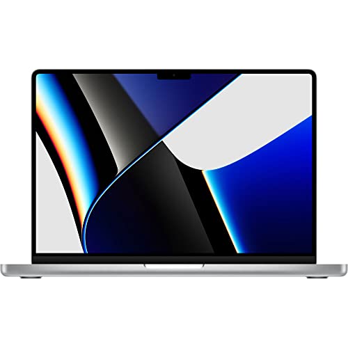 2021 Apple MacBook Pro mit Apple M1 Max Chip (16-zoll, 32GB RAM, 1TB SSD Kapazität) (QWERTZ German) Silber (Generalüberholt)