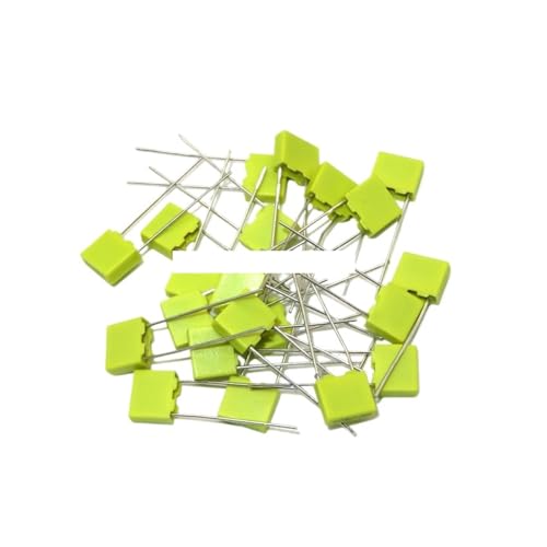 EGPBUABIO 20pcs Correction Capacitor 100V 1nF ~ 470nF 100nf 220nf 10nf 47nf 22nf 1nf 0.47uf 0.1uf Polypropylene Film (22NF)