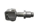 M12 Torband Edelstahl V2A Stahl Scharnier Tor Tür Torantrieb Anschweißbar (Edelstahl V2A, M12)