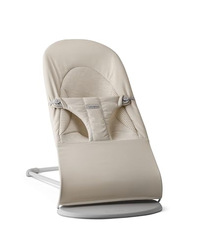 BabyBjörn Balance Soft Hängematte, Stoff/Jersey, Tri-Fabric, Hellbeige