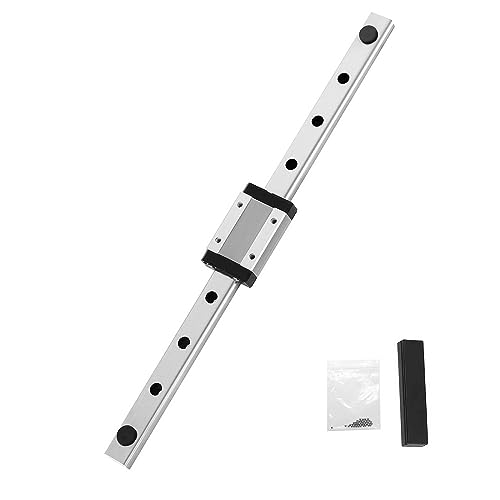 MGN12 200mm,Linearführung Miniatur Lineare Schienenführung mit MGN12H Carriage Block für 3D-Drucker und CNC-Maschine