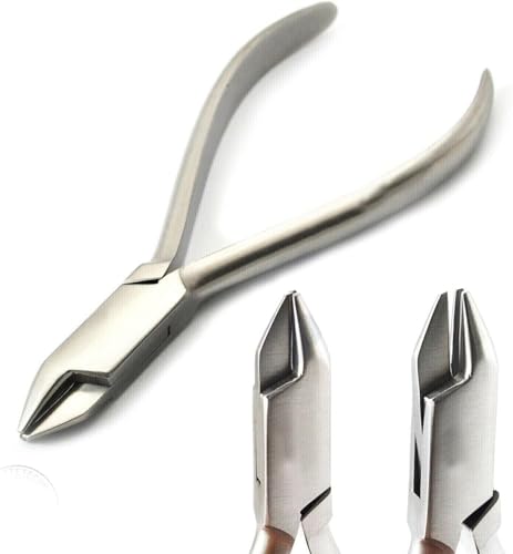 **SLITETECH® Präzise KFO 3-Jaw Zange – Aderer Dreifingerzange für exakte Zahntechnik und sichere Handhabung von Zahnklammern – Hochwertiges Profi-Instrument ** (Aderer Plier)