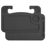 HSEAMALL Auto Lenkrad Tisch,Autotisch für Fahrer, Autolenkrad Schreibtisch Fits Most Vehicles Steering Wheels for Travels (Black)