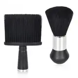 2 Stück Friseur Nacken Bürste, Portable Friseur Nackenpinsel, Friseurbürsten-Set, Weiche Haarschneidebürste, Barber Neck Duster Pinsel für Friseure Friseurladen Salon Frisur Haare Schneiden