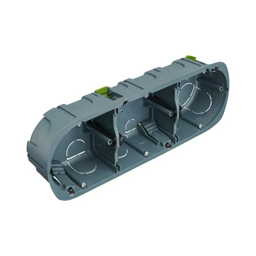 Debflex Verteilerbox für Schaltanlagen, 3 verschiedene Materialien, Durchmesser 67 x 40 cm, Abstand 71 mm