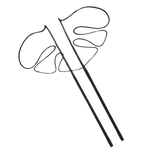 Pflanzenstützen, Pflanzenstecker und Stützen, Monstera-förmige Pflanzenstütze, Pflanzenstützpfahl, Metall, Pflanzenstütze, Gartenstecker für Innen- und Außenbereiche