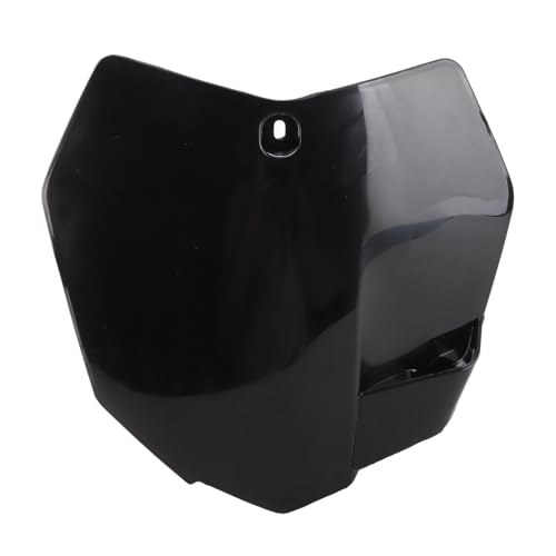 Ausla Motorrad -Front -Nummernschild, Vorderkennzeichen -Deckungs -Tag -Ersatz für Mountainbike, E Fahrrad, Unten Hill (Black)