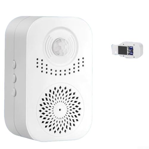 Willkommens-Türklingel mit Bewegungsmelder, Infrarot-Bewegungsmelder, aktivierter Audio-Aufnahme-Player, für Shop-Audio-Player, Eingang, Willkommen (20 Stimmen/Aufnahme)