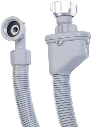 Sichler Haushaltsgeräte Aquastop Zulaufschlauch: Aquastop-Schlauch für Waschmaschinen und Geschirrspüler, 3/4", 150 cm (Waschmaschinenschlauch, Zulaufschlauch Waschmaschine)