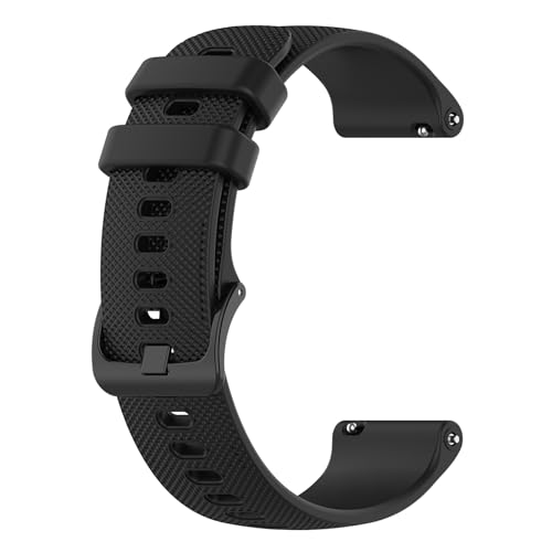 Harikiri 20mm Silikon Uhrenarmband mit Garmin Vivoactive 5/Vivomove 3 40mm/Vivoactive 3/3 Music,Garmin Venu/Venu 2 Plus/Venu Sq/Sq 2/Sq Music/Sq 2 Music/Vivomove/Vivomove HR/Luxe 42mm