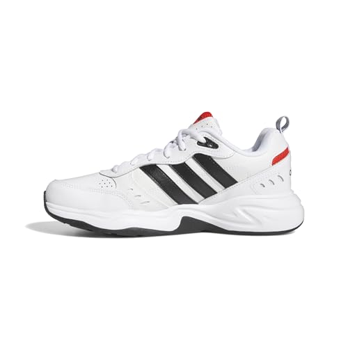 adidas Herren Strutter Shoes Gymnastik-und Trainingsschuhe, Cloud White/Core Black/Active Red, 44 EU