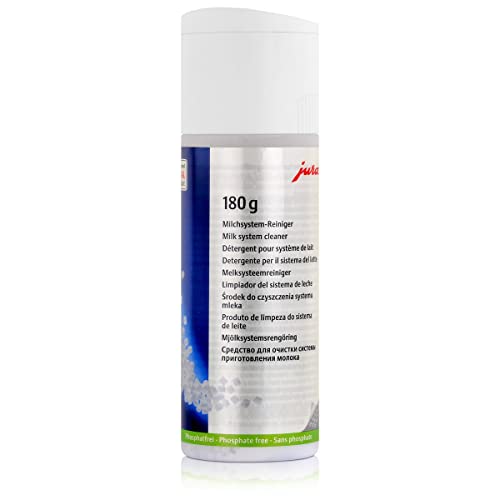 JURA original - Mini-Tabs zur Milchsystem-Reinigung für 60 Reinigungen - TÜV-zertifizierte Hygiene - 180 g Dosiersystem - 24211