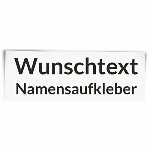 INDIGOS UG - Aufkleber - Beschriftung für Boot Kanu & Schiff - Namensbeschriftung Sticker Wunschtext mit Wunschname oder Bottsnummer individuell personalisiert