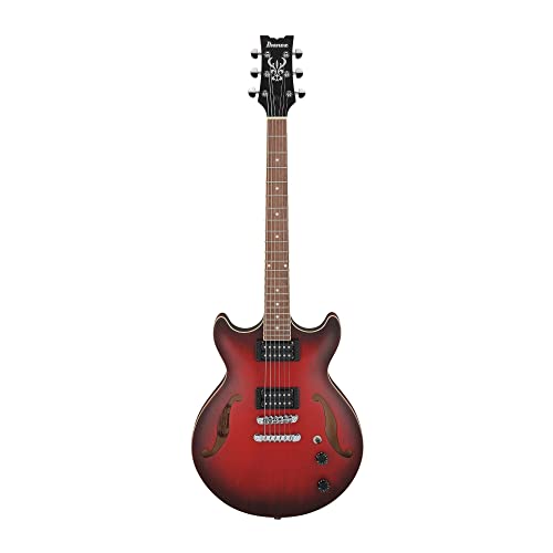 Ibanez Hollowbody Gitarre Artcore AM53-SRF Sunset Red Flat