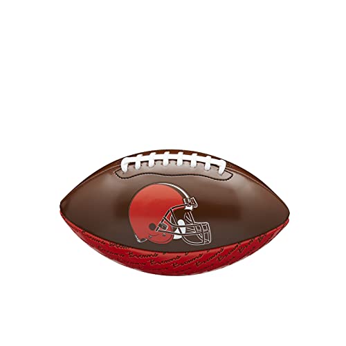 Wilson American Football MINI NFL TEAM PEEWEE, Kindergröße, Mischleder