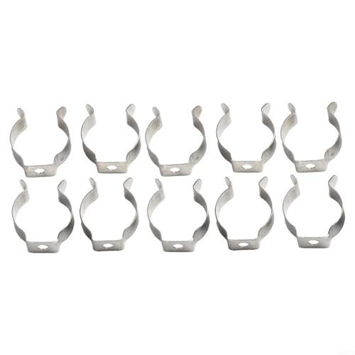 Effiziente Werkzeugorganisation mit Federstahl-Clips, 32 mm, 10 Stück