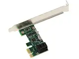 KALEA-INFORMATIQUE PCI Express PCIe x1 Controller-Karte mit 2 Ports für SATA-Festplatten. Kompaktes Format, mit Chipsatz ASM1061. High und Low Profile.