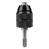 SDS Plus Schnellspannbohrfutter, SDS für Bohrfutter, 2-13mm 1/2-20UNF mit Adapter SDS-plusWerkzeug, 3 Backenfutter Schnellwechselumwandlung Elektrohandwerkzeuge Zubehör