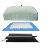 Ideen mit Herz | Heizmatte für Epoxidharz | Epoxid Zubehör | inkl. Silikonmatte, Gießform und Isolierabdeckung | 3 Heizstufen | mit Timer-Funktion