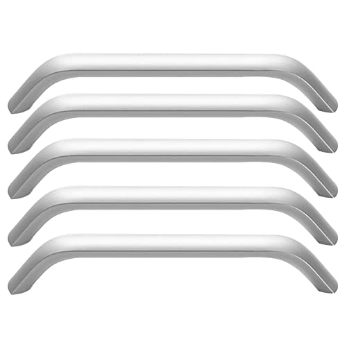 GREMBI Kabinett Ziehen Kleiderschrankgriffe Griffe Silber Alumischubladengriffe Mit Schraubenhandles Modern/256 Mm