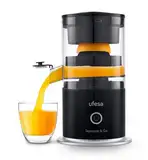 Ufesa Squeeze & Go, Zitruspresse Elektrisch mit USB-C wiederaufladbar, Tragbares, Orangenpresse, Zitronenpresse, Limettenpresse, 1500mAh Akku, 220 ml, BPA-frei