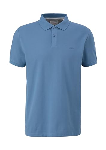 s.Oliver Herren 2138262 Polohemd, 5402 blau, L