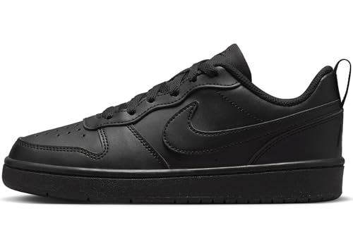 NIKE Jungen Court Borough Low Recraft (Gs) Sneaker, Schwarz, 39 EU