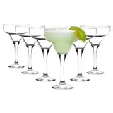 Rink Drink Margarita -Brille - 300ml - Klar - Pack Von 6