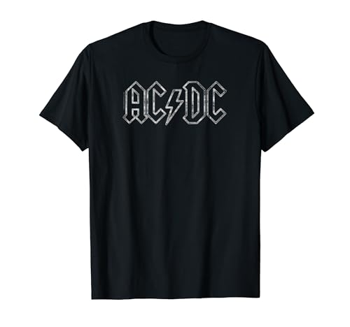 AC/DC Rock Music Band Jagged Logo T-Shirt