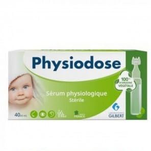 Sérum physiologoque stérile plastique végétal 40x5ml