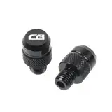 Generisch Motorrad CNC Spiegel Loch Stecker Schrauben Bolzen Abdeckkappen Kompatibel mit CB 650R 1000R CB650R CB650F CB600F CB500X /F CB1100 CB1000R