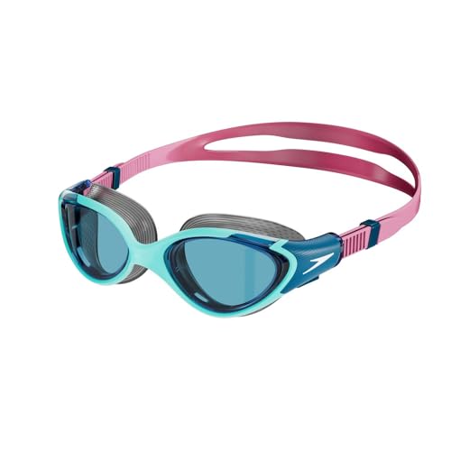 Speedo Biofuse 2.0 Schwimmbrille für Damen, Blau/Pink, ONESZ