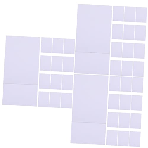 LALAFINA 60 Stück Fotorahmen Papier Display Matte Zugeschnittener Rahmen Bild Zugeschnittene Matte Bildtafel Matte Bildmatten Bilderrahmen Matte Fototafel Matte Bild