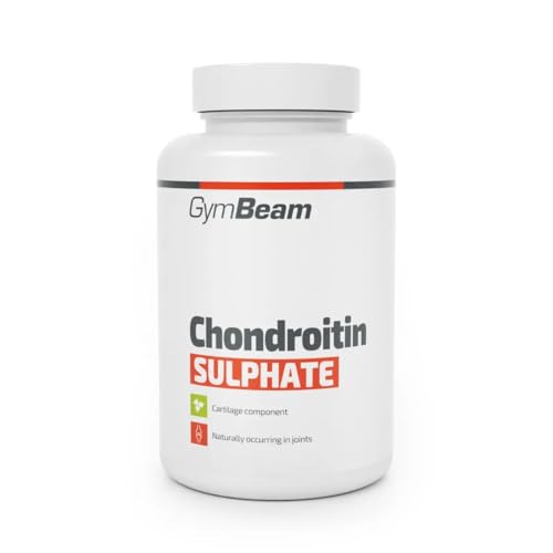 GymBeam Chondroitinsulfat (Kapseln) - 800 mg Chondroitin pro Tagesdosis, Nahrungsergänzungsmittel für Gelenke, in Kapselform, ideal für Sportler, Aktive und Ältere, Gelenkschutz und Knochengesundheit