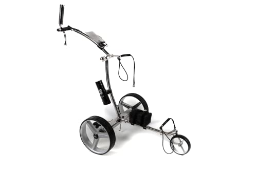 GT-R Elektrischer Golftrolley Edelstahl mit Fernbedienung und Zubehör(10x)