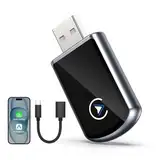 Bounty CarPlay Wireless Adapter &Wireless Android Auto, 2025 Upgraded CarPlay, USB/Type-C Plug and Play, Kompatibel mit iPhone iOS 10+ und 98% der Fahrzeugmodelle
