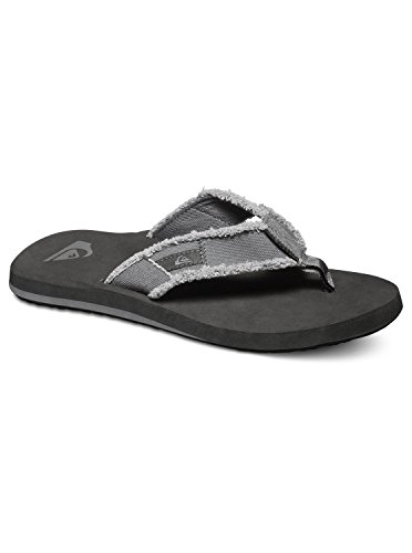 Quiksilver Herren Monkey Abyss Flip-Flops,Grau (Grey / Black / Brown) , 43