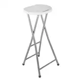 WELL HOME MOBILIARIO & DECORACIÓN Barhocker mit Metall-Finish, 31,5 x 28 x 70 cm