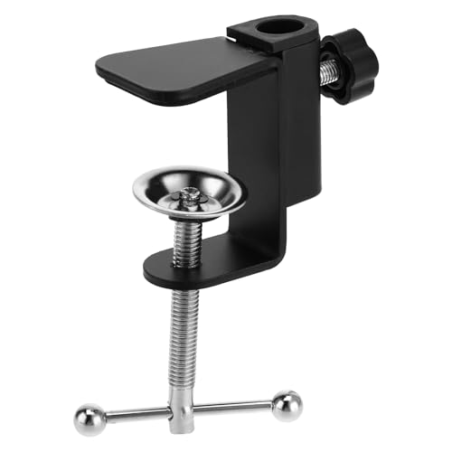 Armklemme Tischklemme Tisch Halterung für Mikrofon Metall Tisch Mounting Klemme mit Halter Arm Klemme Hänge Ausleger Scherenarm Ständer Ausleger Arm Klemme für Mikrofon Arm Ständer