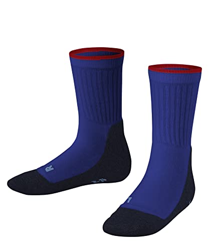 FALKE Unisex Kinder Socken Active Everyday K SO Baumwolle dünn atmungsaktiv 1 Paar, Blau (Yve 6714), 31-34