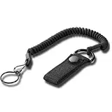 NIDONE NTL20 Taktische Teleskop Nylon Lanyard Safety Seil Anti-Lost Seil Schlüsselanhänger Frühlingslanyard Wandern Militär Slingshot Schlüsselanhänger Jagdseil