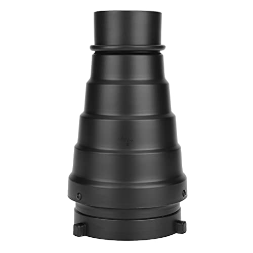 Wabenraster, Fotografie - mit Mount Filter Snoot Wabenraster Lichtstrahlrohr Snoot Fotografie für Studio -Strobe Blitz
