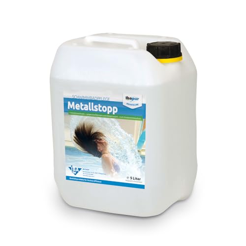 IBA 5 l Metallstopp Metallionenbinder Eisenbinder Eisen-Ex Brunnenwasser Pool
