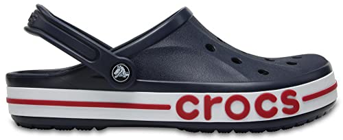 Crocs unisex-adult Bayaband Clog Clog, Navy/Pepper, 46/47 EU