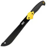 MISTER TOOL - Camping- u. Jagdmachete, Freizeit-Machete, Survival-Machete, Garten-Machete, multifunktionell einsetzbar, scharfe Klinge mit Sägefunktion, ideal für Garten, Camping und Outdoor