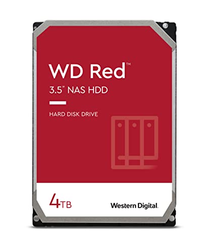 Western Digital Red 4TB 3.5 Zoll NAS Interne Festplatte - 5400 RPM - WD40EFAX