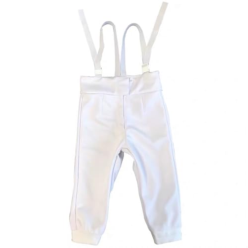 ZXDRYBHD Fechthose, Klassische Fechthose Links/Rechts, Trainingsschutzanzug, Unisex, für Florett, Degen, Säbel(46)