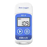 Elitech RC-5 Mini-USB-Datenlogger für Temperatur, PDF hohe Präzision, 32000 Aufnahmepunkte