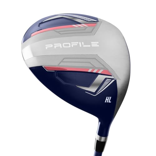 Wilson Damen Profile EINZELNER Driver, Marineblau/Rosa, Standard
